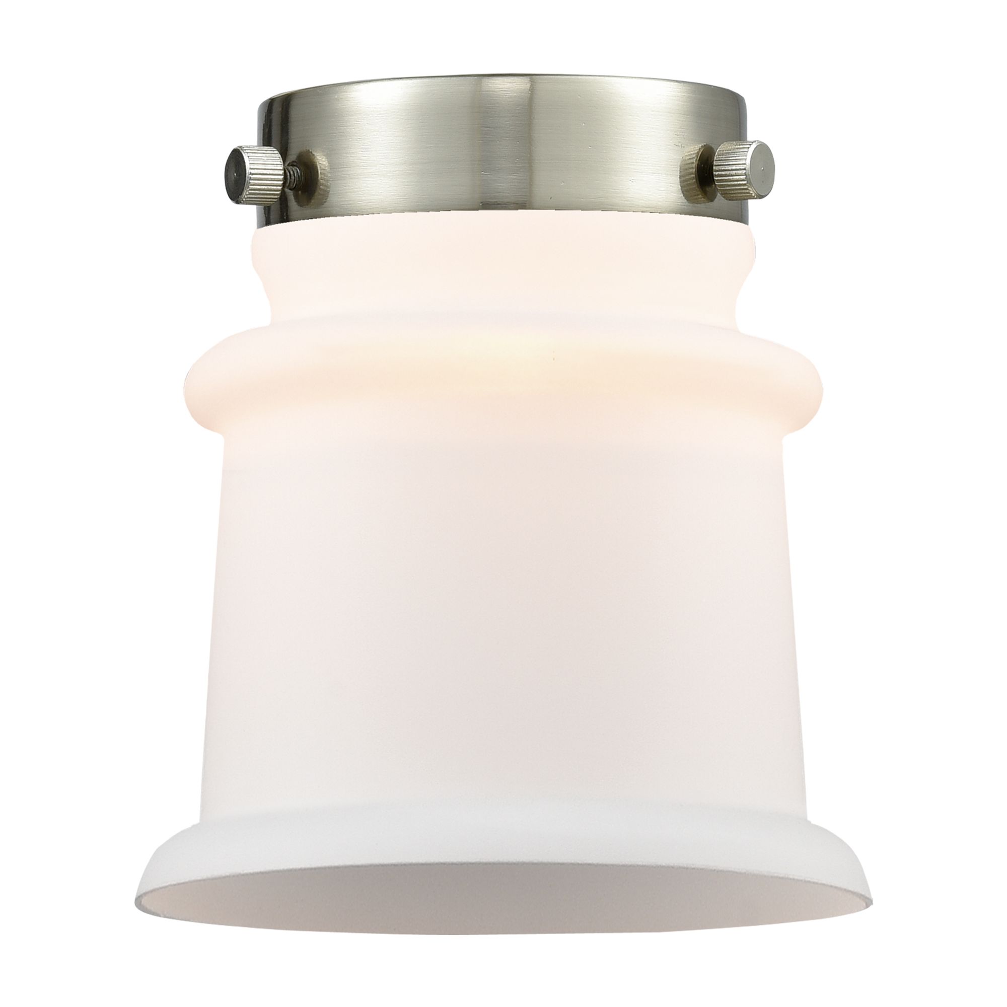 Image 4 Canton 23" 3-Light Oil Rubbed Bronze Bath Light w/ Matte White Shade more views