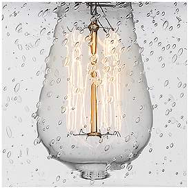 Image5 of Canton 23" 3-Light Oil Rubbed Bronze Bath Light w/ Seedy Shade more views