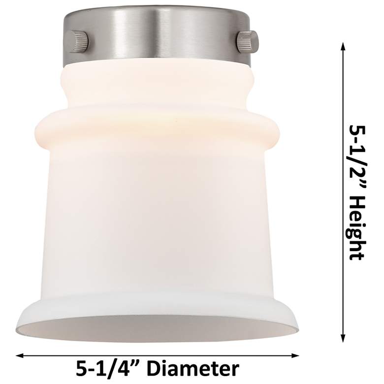 Image 6 Canton 23" 3-Light Oil Rubbed Bronze Bath Light w/ Seedy Shade more views
