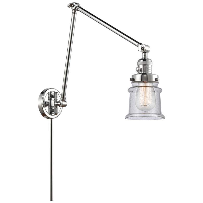 Image 1 Canton 30" High Polished Chrome Double Extension Swing Arm w/ Seedy Sh
