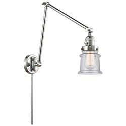 Canton 30" High Polished Chrome Double Extension Swing Arm w/ Seedy Sh