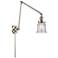 Canton 30" High Polished Nickel Double Extension Swing Arm w/ Seedy Sh