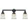 Canton 30" Wide 3 Light Oil Rubbed Bronze Bath Vanity Light w/ Seedy S