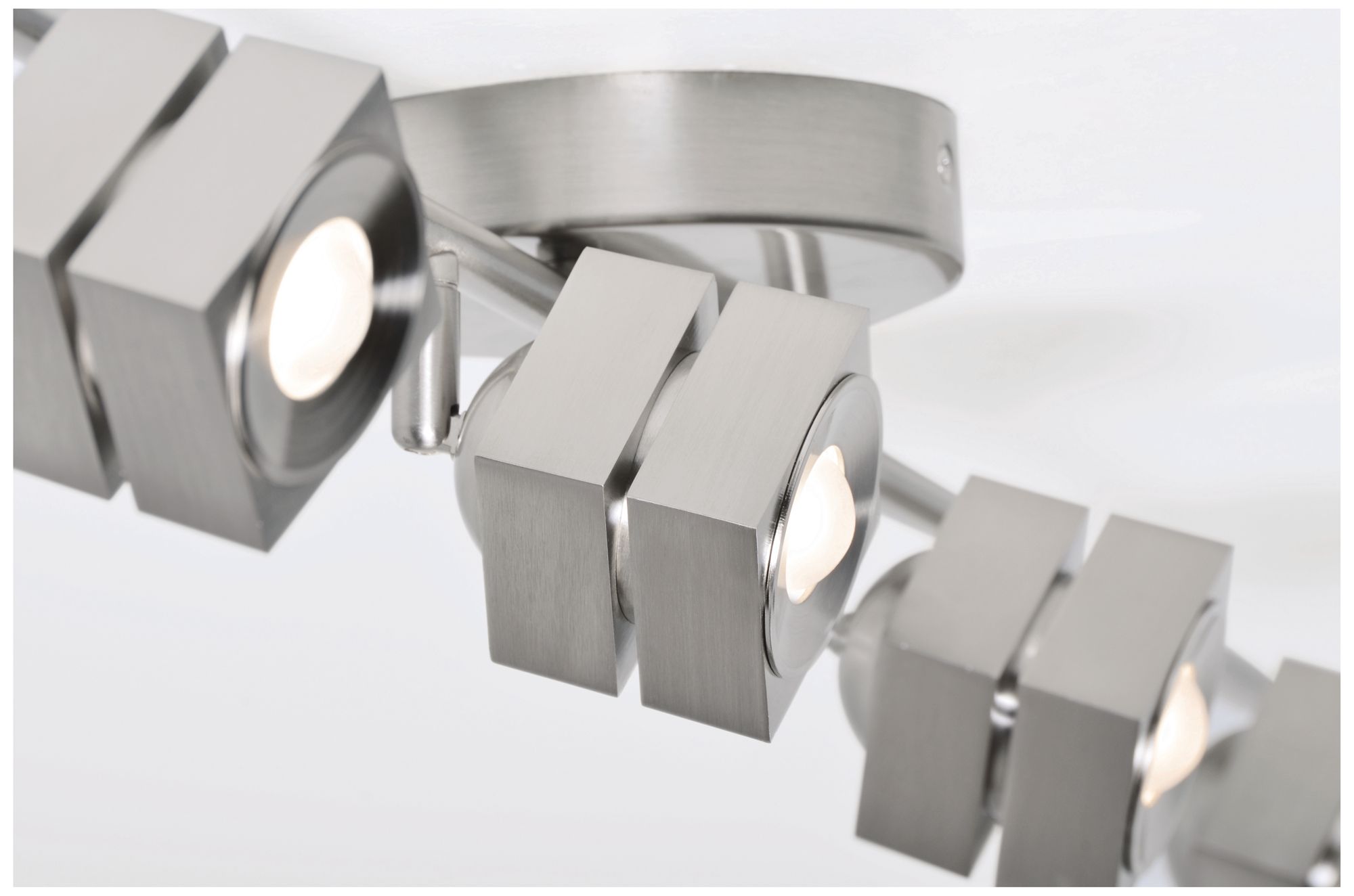 Image 3 Cantrell 4-Light Satin Nickel JA8 LED Track Fixture more views