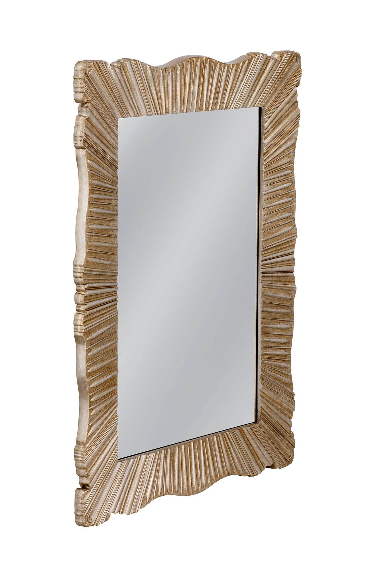 Thumbnail2 of Cantrip 36"W x 48"H Silver Wall Mirror more views