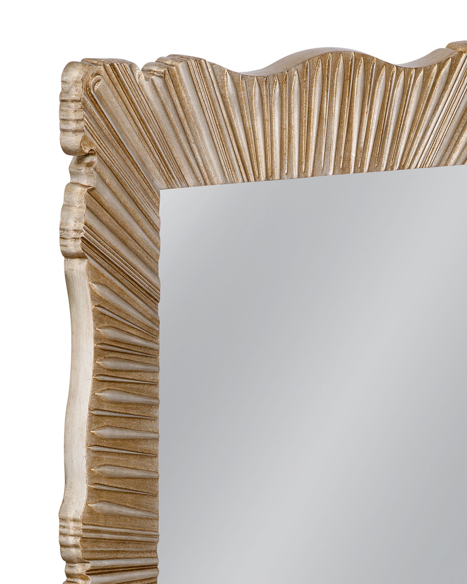 Thumbnail4 of Cantrip 36"W x 48"H Silver Wall Mirror more views