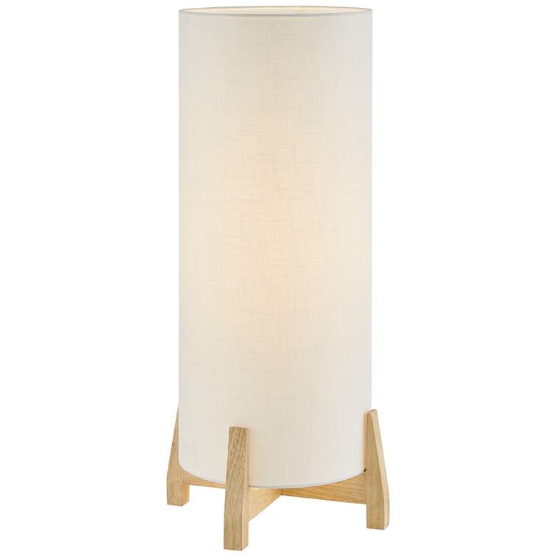 Image 2 Canyon Burlywood White Battery Powered LED Outdoor Cordless Table Lamp
