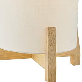 Image5 of Canyon Burlywood White Battery Powered LED Outdoor Cordless Table Lamp more views
