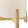 Canyon Burlywood White Battery Powered LED Outdoor Cordless Table Lamp