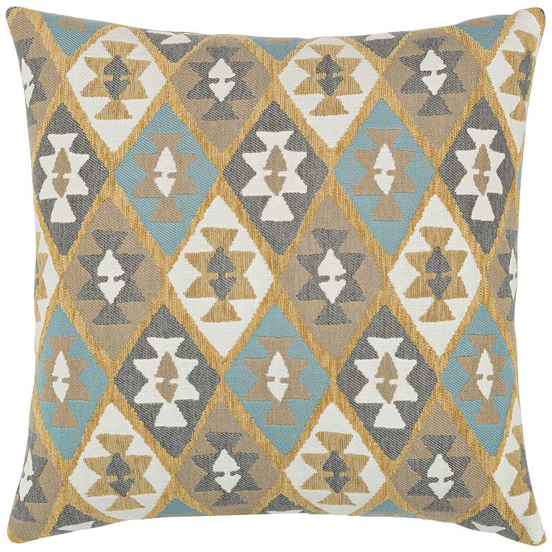 Image 1 Canyon Diamond Sky 20 inch Square Indoor-Outdoor Pillow