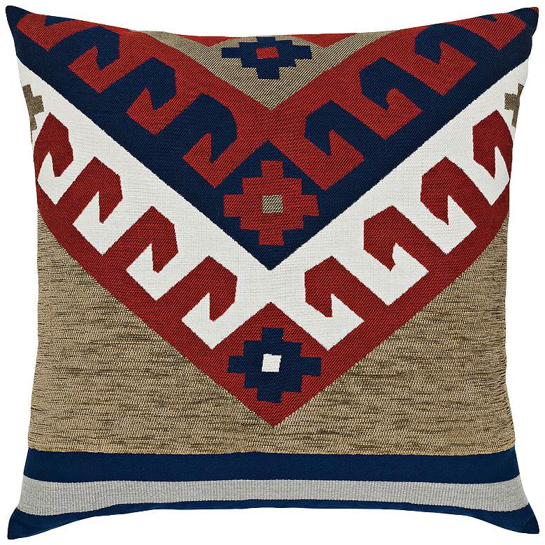 Image 1 Canyon Peak Lodge 22 inch Square Indoor-Outdoor Pillow
