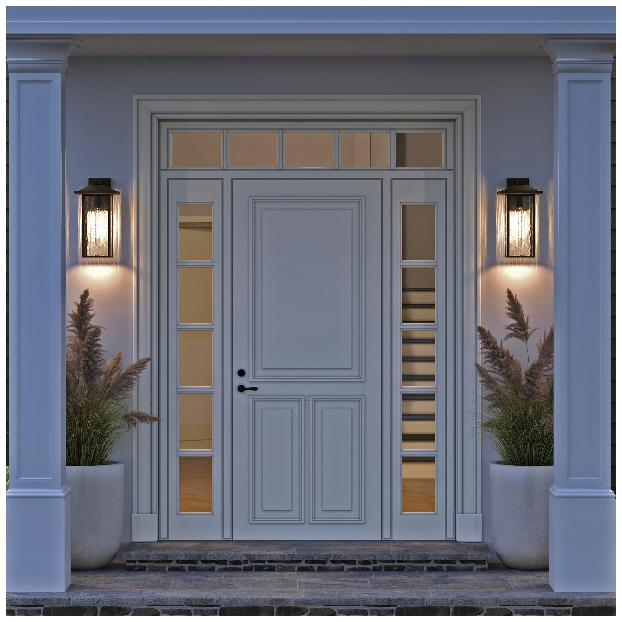 Image 6 Capanna 20-in Bronze Outdoor Wall Light more views