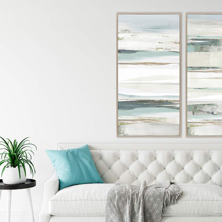 Image 4 Capas I 62" High Rectangular Giclee Framed Canvas Wall Art more views