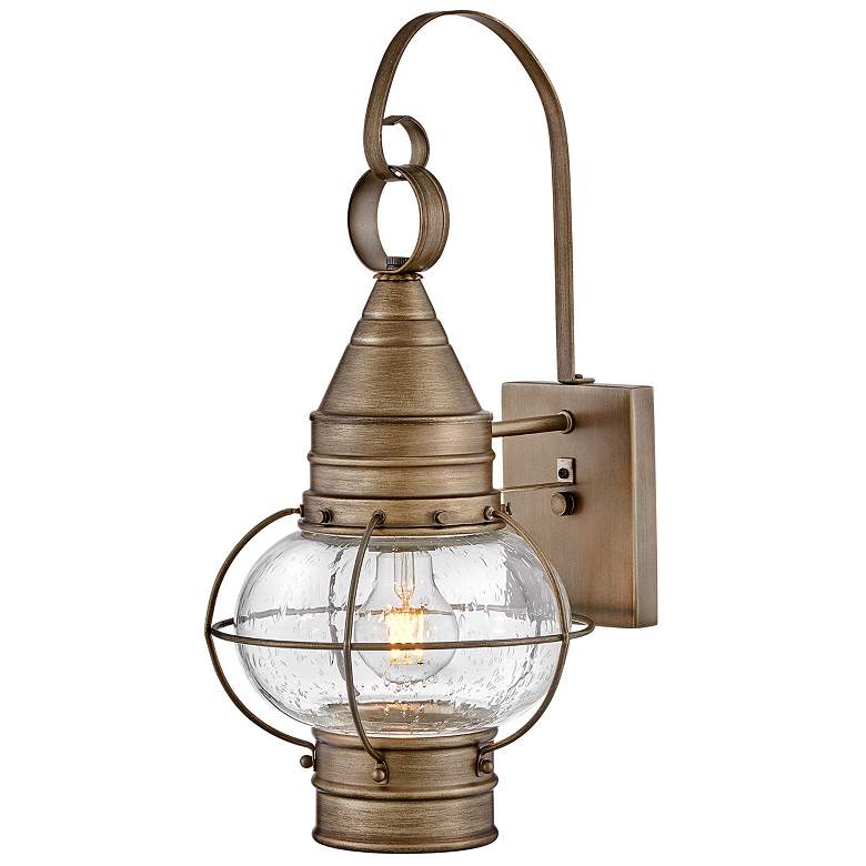 Image 1 Cape Cod 18" High Burnished Bronze Outdoor Wall Light