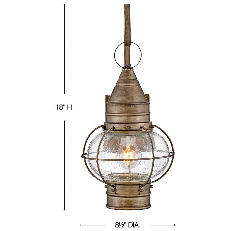 Image 3 Cape Cod 18" High Burnished Bronze Outdoor Wall Light more views