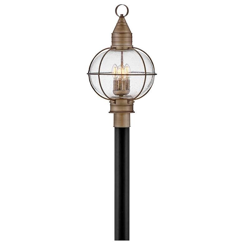 Image 1 Cape Cod 23 3/4" High Burnished Bronze Outdoor Post Light