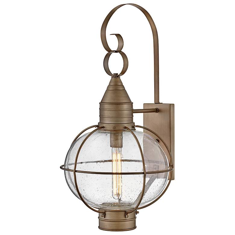 Image 1 Cape Cod 26 3/4" High Burnished Bronze Outdoor Wall Light