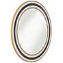 6_Cape Cod Black and Gold 31 1/2" Round Wall Mirrors Set of 2 more views