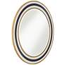 7_Cape Cod Black and Gold 31 1/2" Round Wall Mirrors Set of 2 more views