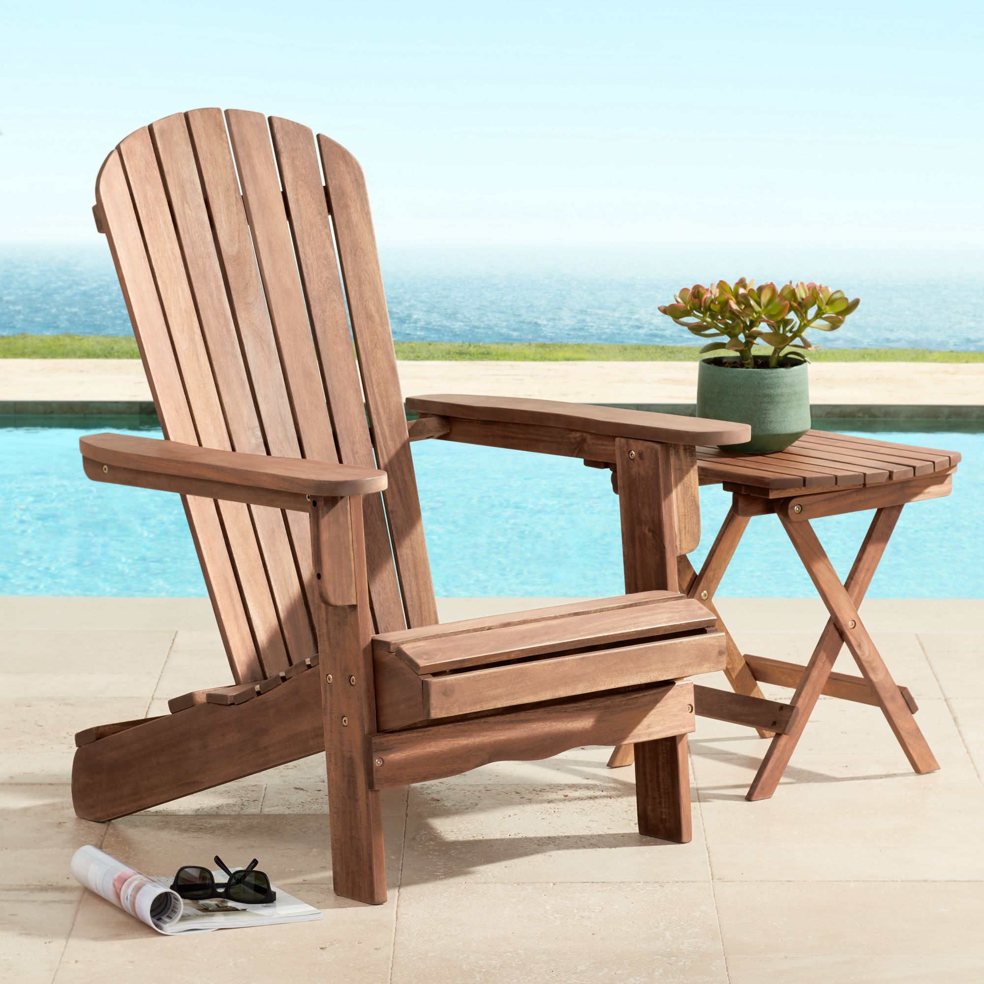 Safavieh lanty adirondack discount chair