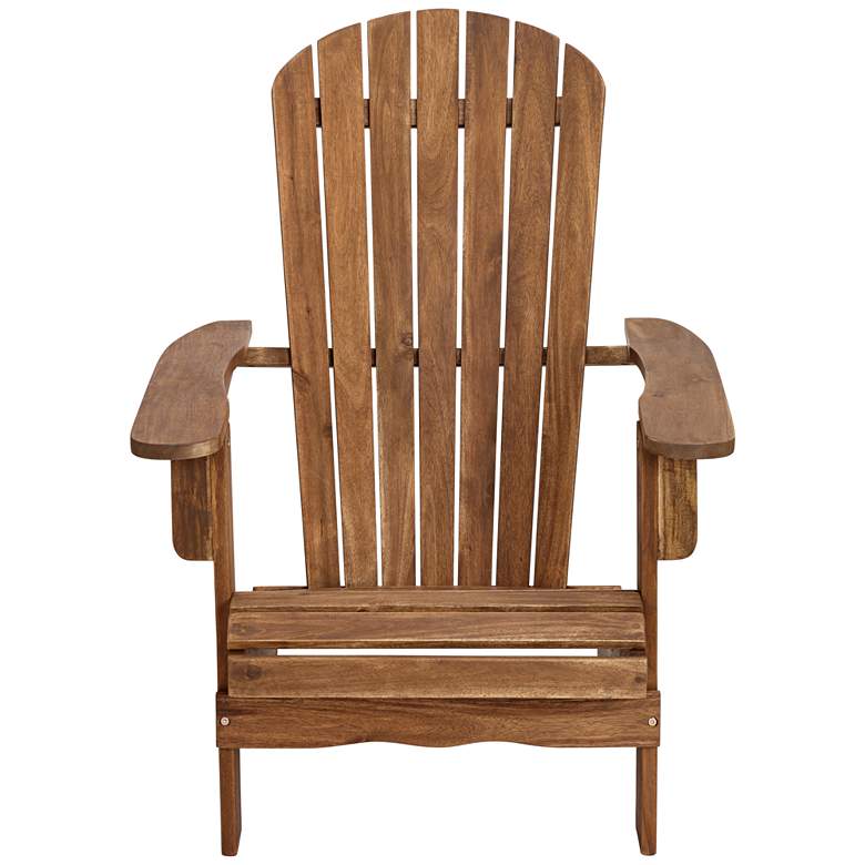 Image 4 Cape Cod Natural Wood Adirondack Chair more views
