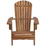 Cape Cod Natural Wood Adirondack Chair