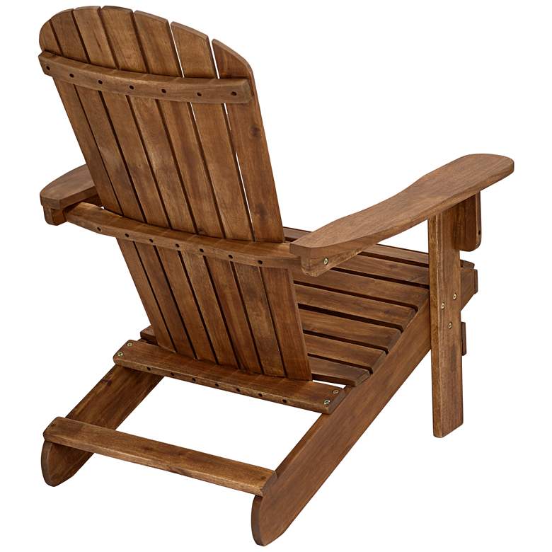 Image 5 Cape Cod Natural Wood Adirondack Chair more views