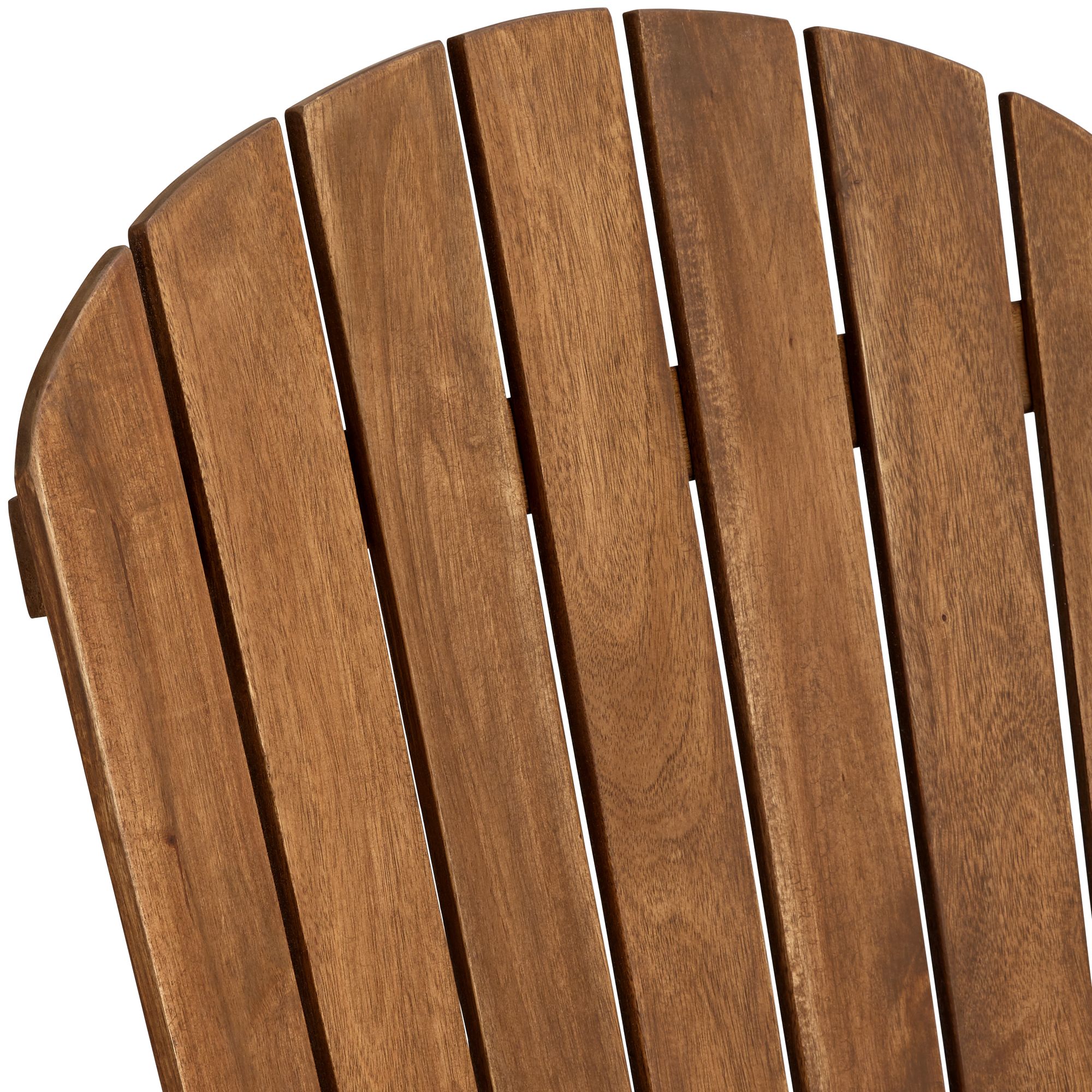 Cape Cod Natural Wood Adirondack Chair in scene