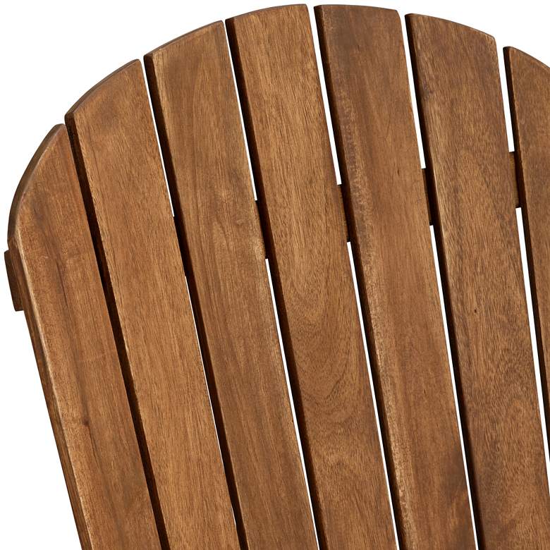 Image 7 Cape Cod Natural Wood Adirondack Chairs Set of 2 more views