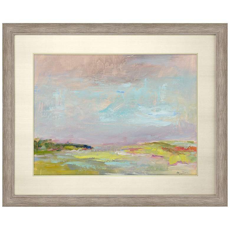 Image 3 Cape Cod Seascape 44"W Rectangular Giclee Framed Wall Art