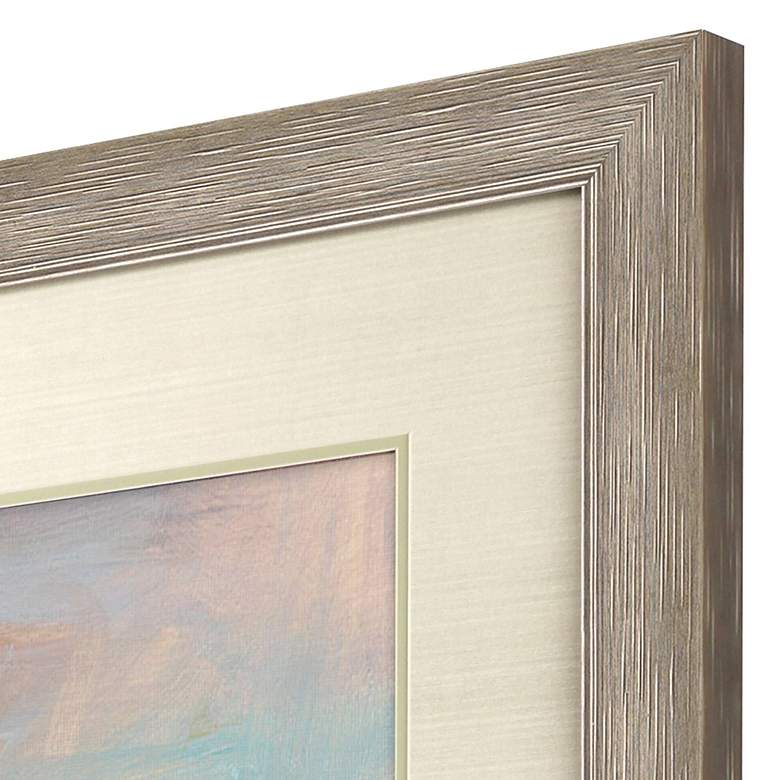 Image 4 Cape Cod Seascape 44"W Rectangular Giclee Framed Wall Art more views