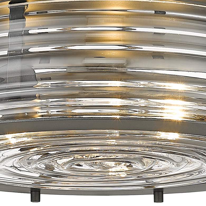 Image 4 Cape Harbor 16" Wide Bronze 3-Light Ceiling Light more views