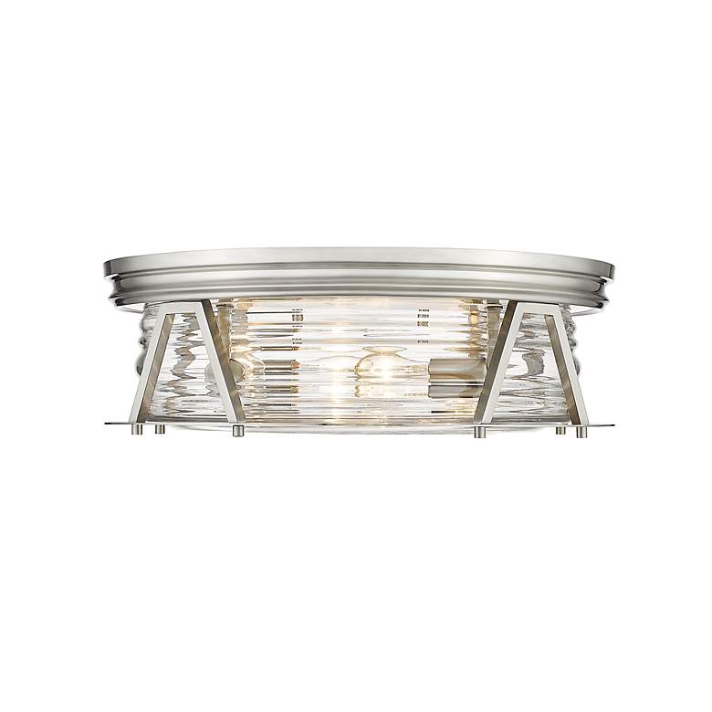 Image 5 Cape Harbor 20" Wide Brushed Nickel Ceiling Light more views