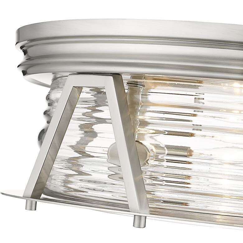 Image 7 Cape Harbor 20" Wide Brushed Nickel Ceiling Light more views