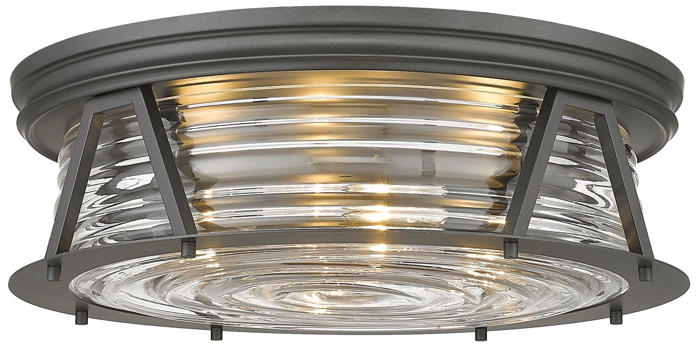 Thumbnail2 of Cape Harbor by Z-Lite Bronze 4 Light Flush Mount