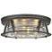 Cape Harbor by Z-Lite Bronze 4 Light Flush Mount