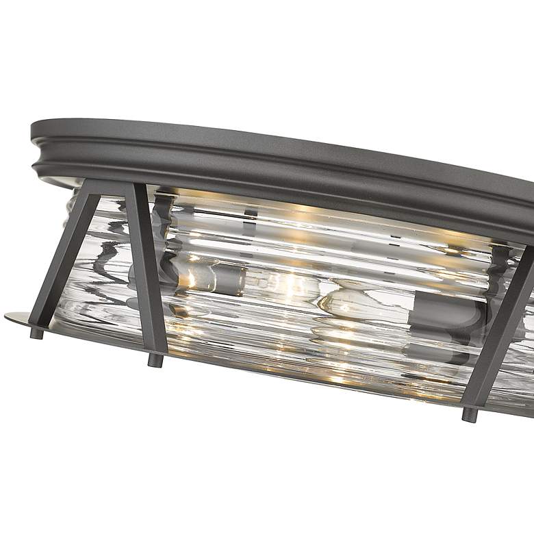 Image 7 Cape Harbor by Z-Lite Bronze 4 Light Flush Mount more views