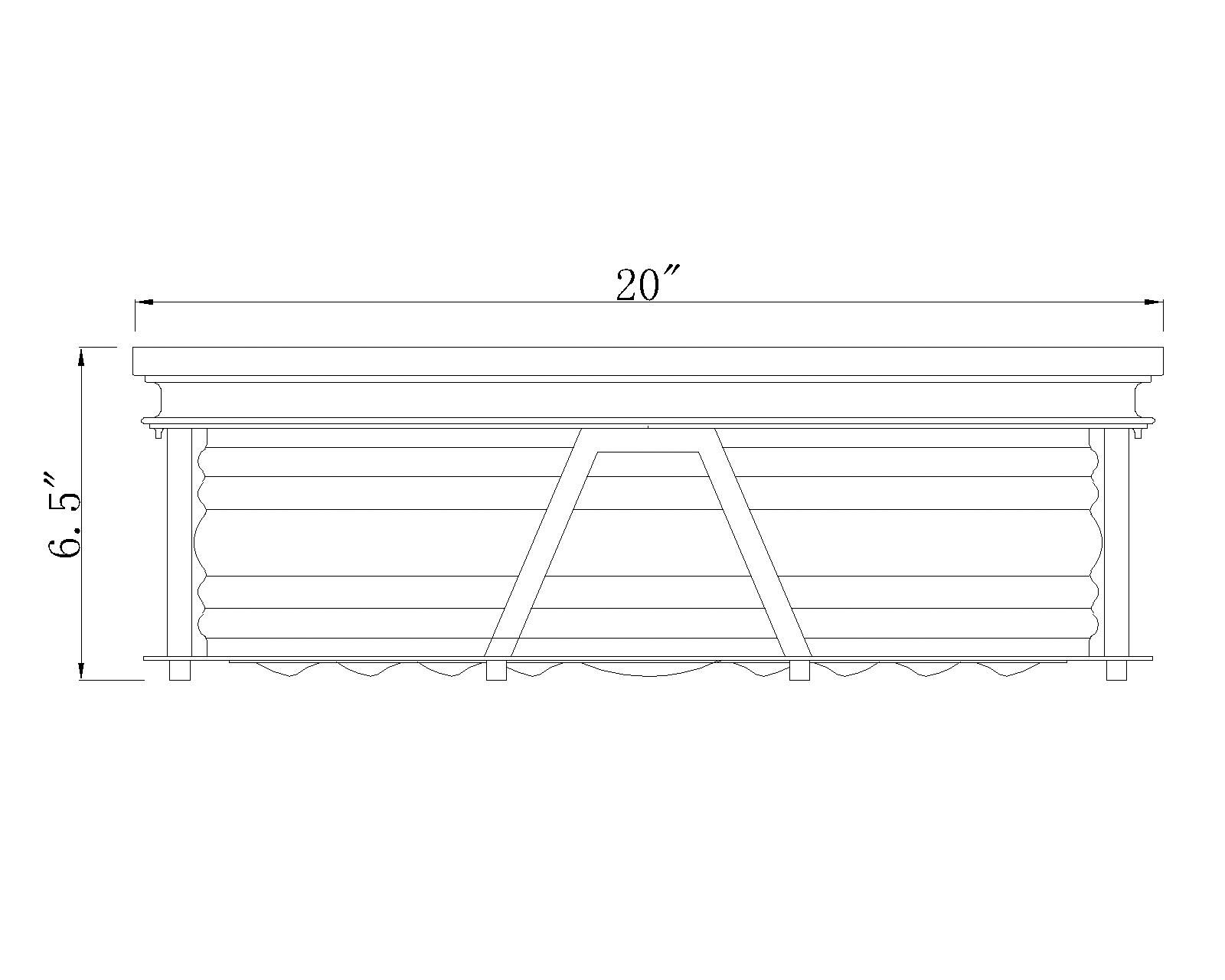 Cape Harbor by Z-Lite Bronze 4 Light Flush Mount