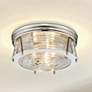 1_Cape Harbor by Z-Lite Polished Nickel 3 Light Flush Mount