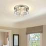 4_Cape Harbor by Z-Lite Polished Nickel 3 Light Flush Mount more views