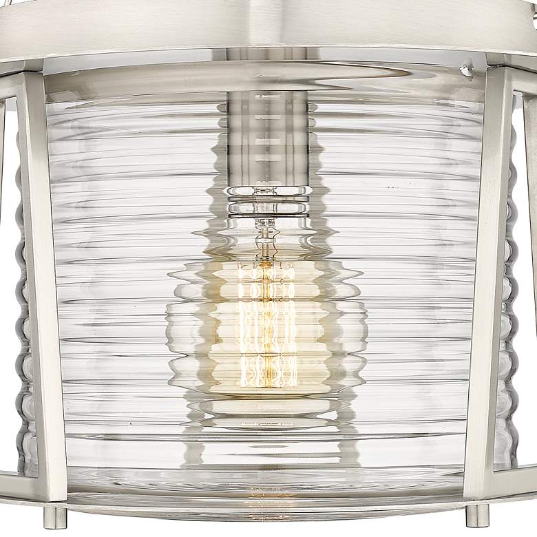 Image 5 Cape Harbor Pendant by Z-Lite Brushed Nickel 1 Light Pendant more views