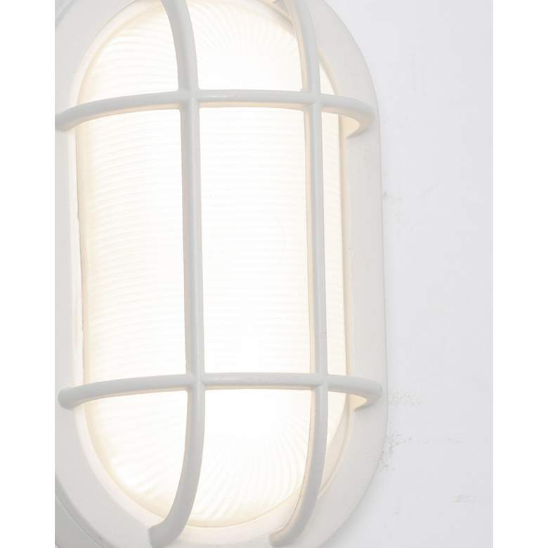 Image 2 Cape LED Outdoor Sconce - White more views