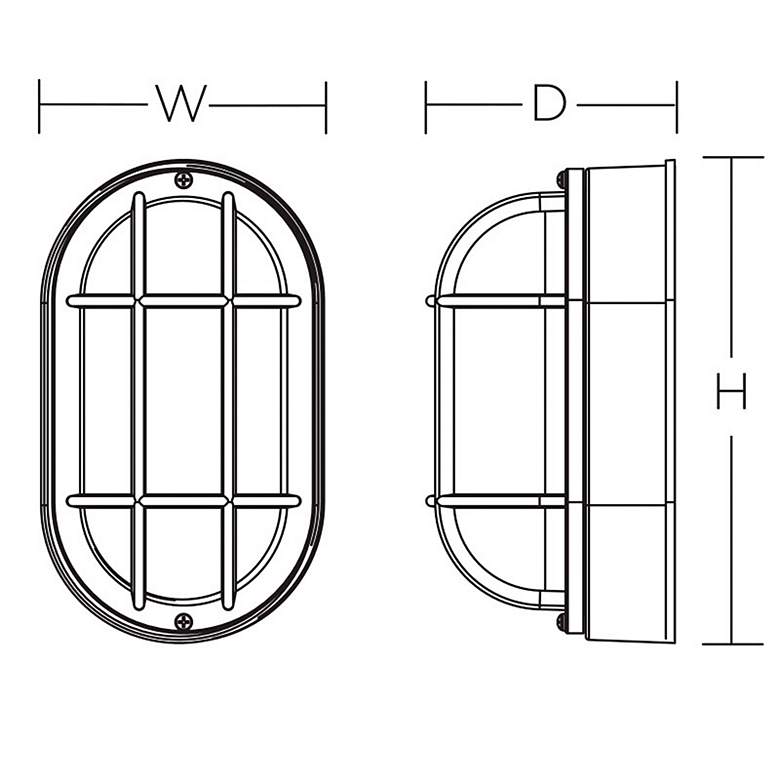 Image 3 Cape LED Outdoor Sconce - White more views