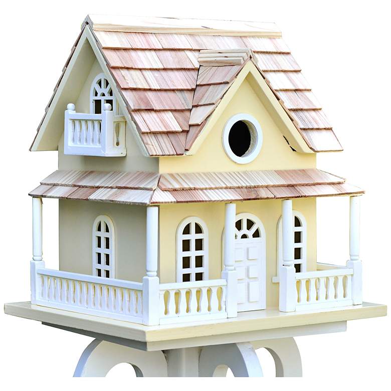 Image 1 Cape May Yellow Cottage Birdhouse