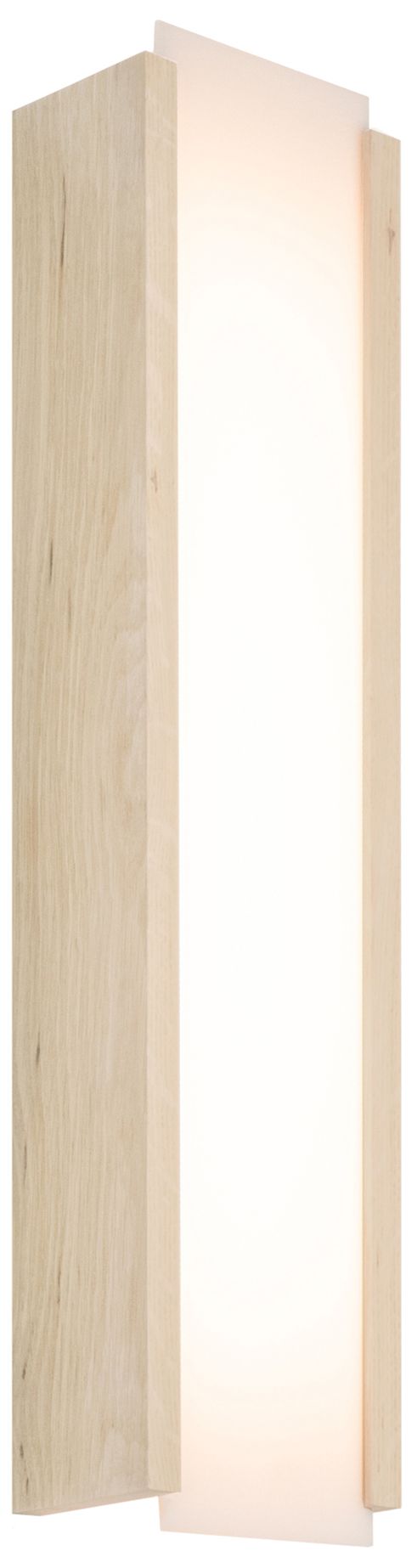 Capio 8" White Washed Oak 2700K LED Sconce - 277V