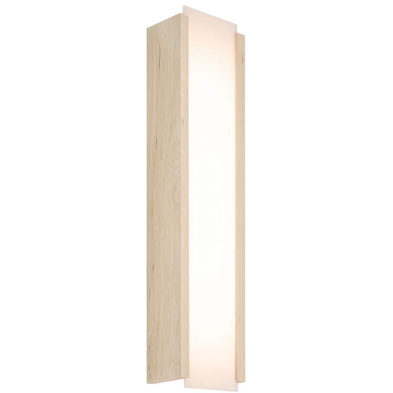 Image 1 Capio - LED Sconce - Long - White Washed Oak