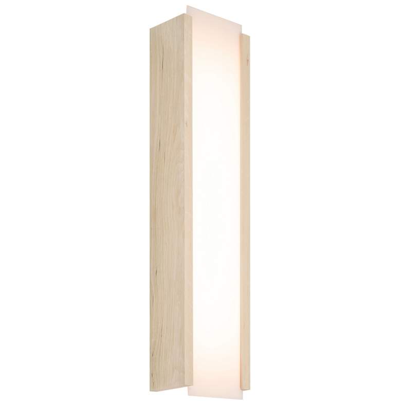 Image 1 Capio - LED Sconce - Long - White Washed Oak
