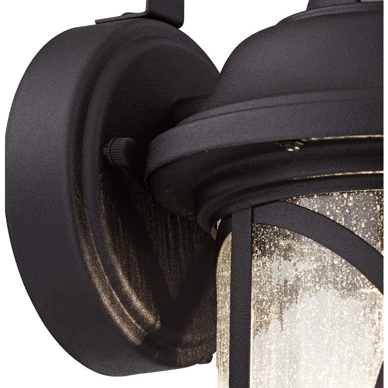Image 4 Capistrano 15 3/4 inch High Black Motion Sensor Outdoor Wall Light more views