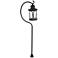 Capistrano 23" High LED Black Shepherd's Crook Path Light