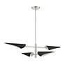 Thumbnail3 of Capistrano 4 Light Brushed Nickel Pendant Chandelier more views